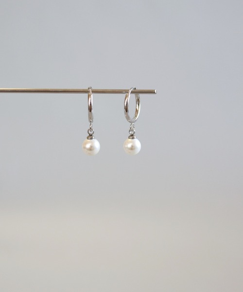 CERCA(チェルカ)の「KAM.accessory/サージカルステンレス316L/金属アレルギー対応/一粒パールピアス(ピアス(両耳用)・レディース・ゴールド系1/ゴールド系2/シルバー系2/シルバー系1・FREE)」の19枚目の写真