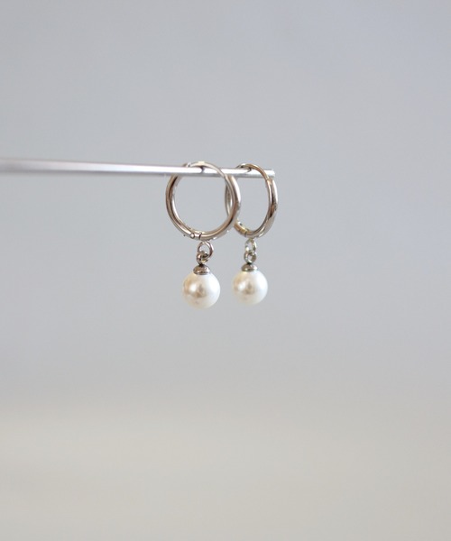 CERCA(チェルカ)の「KAM.accessory/サージカルステンレス316L/金属アレルギー対応/一粒パールピアス(ピアス(両耳用)・レディース・ゴールド系1/ゴールド系2/シルバー系2/シルバー系1・FREE)」の20枚目の写真