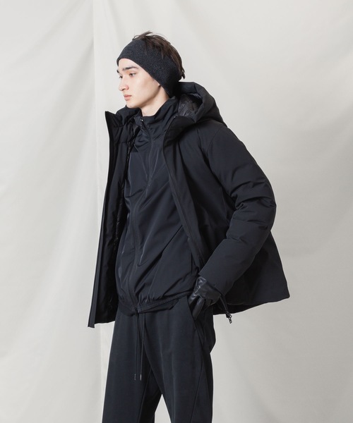 ATTACHMENT（アタッチメント）の「NY 2レイヤー ストレッチ ライトブルゾン / NY 2LAYER STRETCH LIGHT BLOUSON（ブルゾン・メンズ・ブラック/ダークグレー・1/3/2）」の14枚目の写真