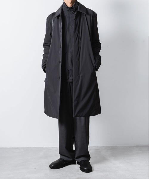 ATTACHMENT（アタッチメント）の「NY 2レイヤー ストレッチ ライトブルゾン / NY 2LAYER STRETCH LIGHT BLOUSON（ブルゾン・メンズ・ブラック/ダークグレー・1/3/2）」の6枚目の写真