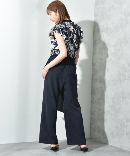 INTERPLANET(インタープラネット)の「リラックスドロストイージーパンツ(その他パンツ・レディース・ネイビー/ブラウン/ベージュ/ブルー・マルチサイズ)」の7枚目の写真