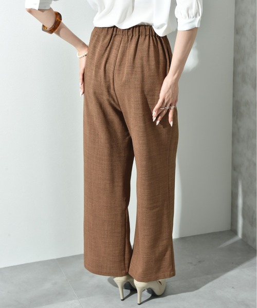 INTERPLANET(インタープラネット)の「リラックスドロストイージーパンツ(その他パンツ・レディース・ネイビー/ブラウン/ベージュ/ブルー・マルチサイズ)」の19枚目の写真