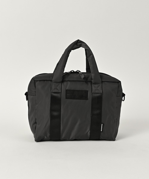 ADAM PATEK（アダムパテック）の「《ADAMPATEK》square mini boston bag/スクエアミニボストンバッグ(AP2519036)（ボストンバッグ・レディース・ブラック/グレー・FREE）」の3枚目の写真