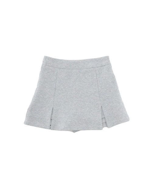 ALLuRing ChaRm(アリュリングチャーム)の「Sweat Mini Skirt Pants / スウェットミニスカートパンツ キュロット(スカート・レディース・グレー/ブラック・FREE)」の16枚目の写真