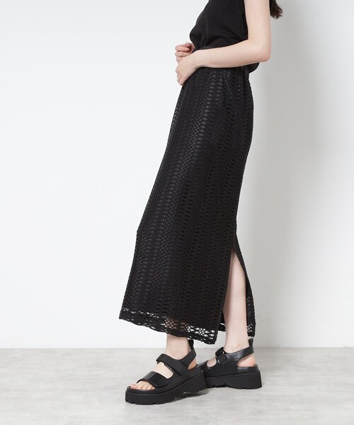 ESPERANZA(エスペランサ)の「ダブルベルト厚底サンダル(サンダル・レディース・ブラック/ホワイト・S/M/L/LL)」の20枚目の写真