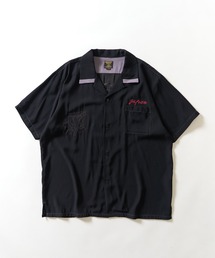 HOUSTON(�q���[�X�g��)�́yHOUSTON�zSOUVENIR SHIRT(TIGER) �^�C�K�[�X�[�x�j�A�V���c(�V���c/�u���E�X)