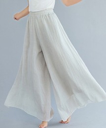 maison de LATIR | ラフなのに魅力的。ふわりロングキュロットパンツ(その他パンツ)