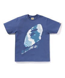 アベイシングエイプ Tシャツ ブルー A BATHING APE｜ア ベイシング エイプのTシャツ/カットソー