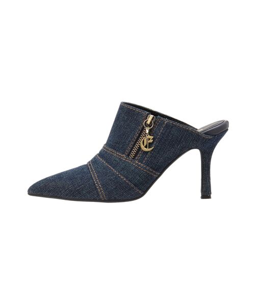 EVRIS（エヴリス）の「Eチャームポインテッドトゥミュール（サンダル・レディース・ブラック/インディゴブルー・SMALL/MEDIUM/LARGE）」の11枚目の写真