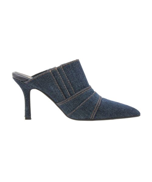 EVRIS（エヴリス）の「Eチャームポインテッドトゥミュール（サンダル・レディース・ブラック/インディゴブルー・SMALL/MEDIUM/LARGE）」の12枚目の写真