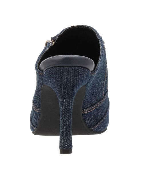 EVRIS（エヴリス）の「Eチャームポインテッドトゥミュール（サンダル・レディース・ブラック/インディゴブルー・SMALL/MEDIUM/LARGE）」の13枚目の写真