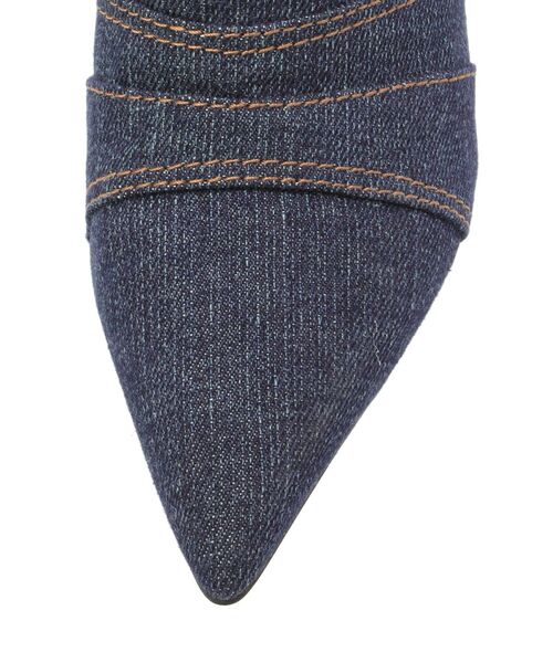 EVRIS（エヴリス）の「Eチャームポインテッドトゥミュール（サンダル・レディース・ブラック/インディゴブルー・SMALL/MEDIUM/LARGE）」の14枚目の写真