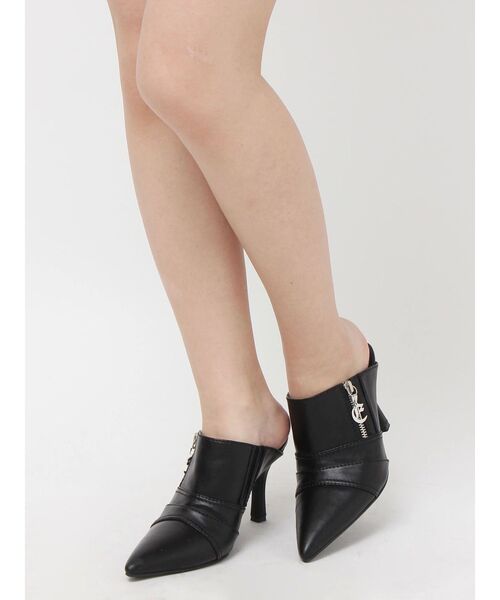 EVRIS（エヴリス）の「Eチャームポインテッドトゥミュール（サンダル・レディース・ブラック/インディゴブルー・SMALL/MEDIUM/LARGE）」の16枚目の写真