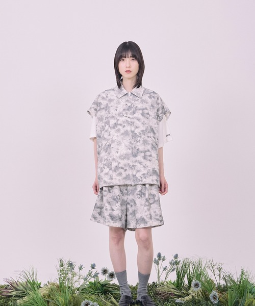 Nora Lily(ノラリリー)の「【Nora Lily】Utility Chic Box S/S Jacket(その他アウター・メンズ・ホワイト/ブラック/カーキ・FREE)」の5枚目の写真
