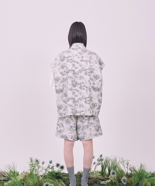 Nora Lily(ノラリリー)の「【Nora Lily】Utility Chic Box S/S Jacket(その他アウター・メンズ・ホワイト/ブラック/カーキ・FREE)」の7枚目の写真