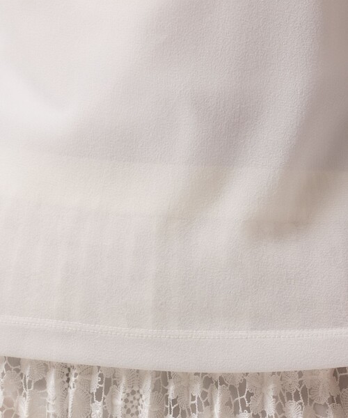 Diagram(ダイアグラム)の「シアーカットトップ(Tシャツ/カットソー・レディース・ホワイト/ブラック/ブルー・36)」の21枚目の写真