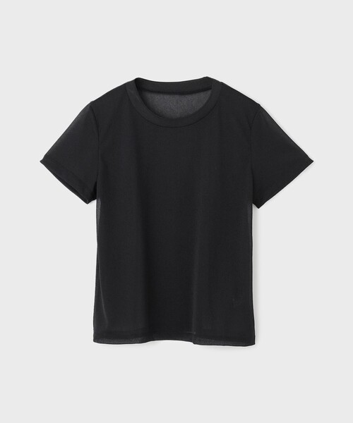 Diagram(ダイアグラム)の「シアーカットトップ(Tシャツ/カットソー・レディース・ホワイト/ブラック/ブルー・36)」の10枚目の写真