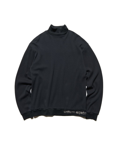 ユニフォームエクスペリメント 長袖フィットネスウェア ブラック uniform experiment｜ユニフォームエクスペリメント（レディース）の