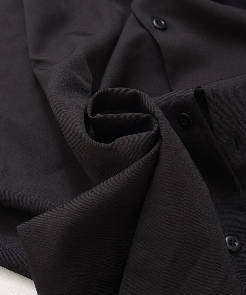 ililil(イルイルイル)の「『ililil/イルイルイル』【チェーン付きネクタイシャツ】袖セパレート長袖シャツ(シャツ/ブラウス・メンズ・ホワイト/ブラック・FREE)」の18枚目の写真