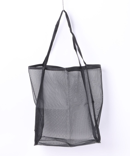 Pochi Pouch(ポチポーチ)の「Pochi Pouch/シースルー メッシュ トートバッグ(トートバッグ・レディース・ブラック/セージグリーン/ベージュ/ライトグリーン・FREE)」の16枚目の写真