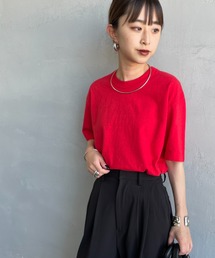 MEYAME カットソー Bshop｜MEYAME |<別注>コットンニット半袖Tシャツ WOMEN