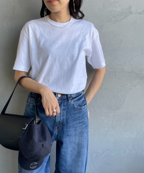MEYAME BLANK Tシャツ MEYAME/メヤメ] BLANK クルーネックTシャツ（Tシャツ/カットソー