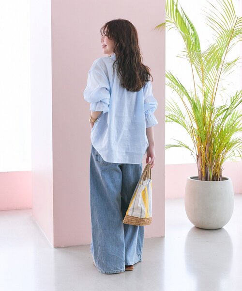 ワイドデニム（デニムパンツ）｜La boutique BonBon（ラブティック