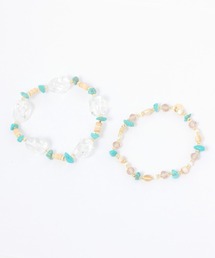 niko and... | ビーズ2SETブレスレット(ブレスレット)