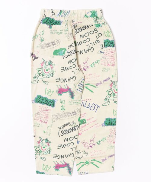 Revo.（レボ）の「Revo. イラストタッチ 総柄プリント イージーパンツ（その他パンツ・メンズ・アイボリー/キナリ・2/1）」の3枚目の写真