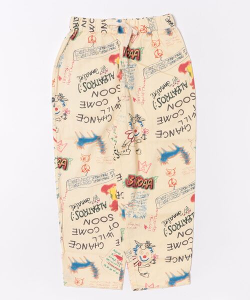 Revo.（レボ）の「Revo. イラストタッチ 総柄プリント イージーパンツ（その他パンツ・メンズ・アイボリー/キナリ・2/1）」の10枚目の写真