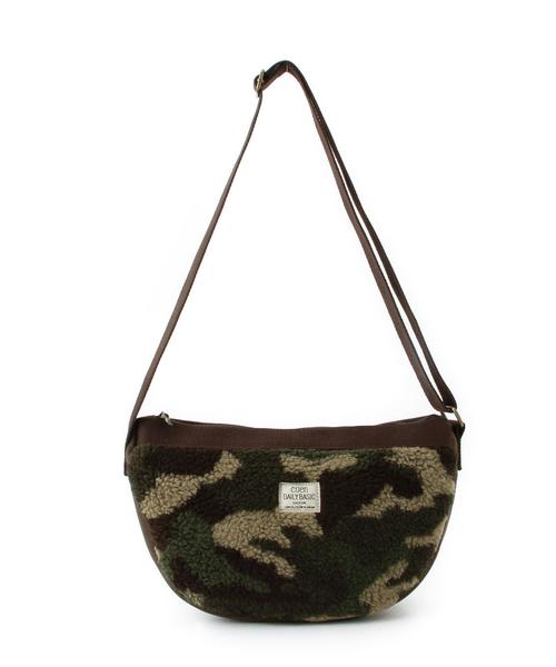 coen（コーエン）の「カモフラボアショルダーバッグ（ショルダーバッグ・レディース・ナチュラル/オリーブ・フリー）」の4枚目の写真