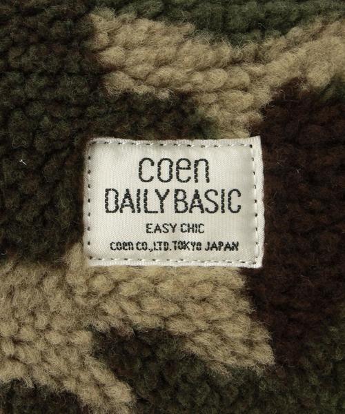 coen（コーエン）の「カモフラボアショルダーバッグ（ショルダーバッグ・レディース・ナチュラル/オリーブ・フリー）」の8枚目の写真