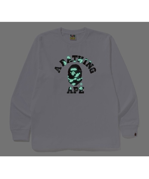 トップス A BATHING APE CITY CAMO COLLEGE LS TEE L CITY CAMO COLLEGE LS TEE | bape.com