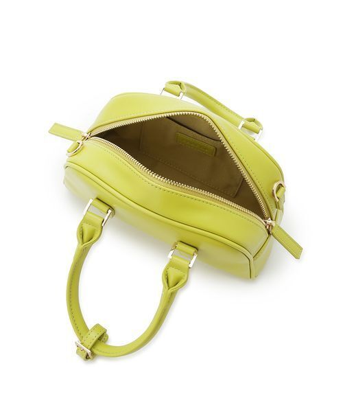 FRAY I.D（フレイアイディー）の「ラウンドミニボストンバッグ（ボストンバッグ・レディース・ブラック/キャメル/イエロー・F）」の7枚目の写真