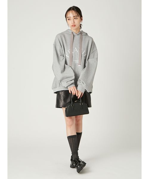 FRAY I.D（フレイアイディー）の「ラウンドミニボストンバッグ（ボストンバッグ・レディース・ブラック/キャメル/イエロー・F）」の15枚目の写真