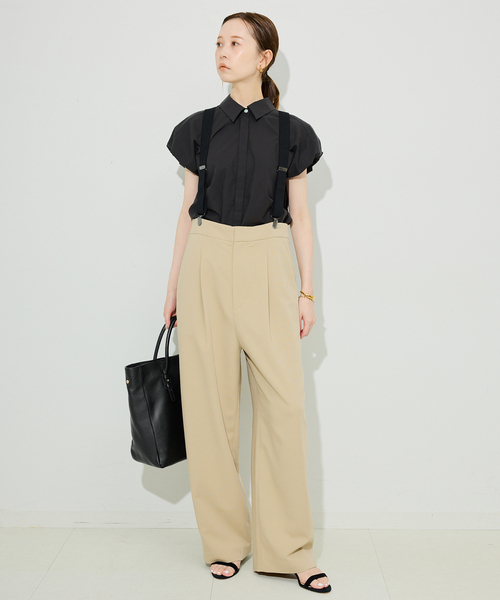 MARCO BIANCHINI(マルコビアンチーニ)の「MARCO BIANCHINI/マルコビアンキーニ レザートートBAG 24056(トートバッグ・レディース・ブラック/ベージュ/スカイブルー・FREE)」の7枚目の写真