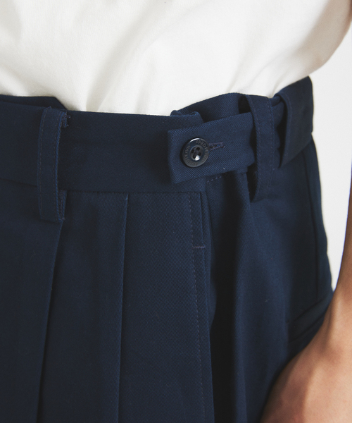 FRED PERRY（フレッドペリー）の「FRED PERRY / フレッドペリー 別注 テニス トラウザー パンツ（チノパンツ・メンズ・ブラック系その他/ネイビー・MEDIUM/LARGE）」の10枚目の写真