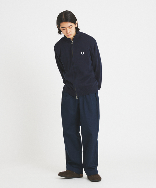 FRED PERRY（フレッドペリー）の「FRED PERRY / フレッドペリー 別注 テニス トラウザー パンツ（チノパンツ・メンズ・ブラック系その他/ネイビー・MEDIUM/LARGE）」の13枚目の写真
