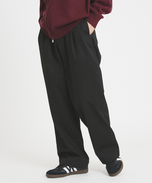 FRED PERRY（フレッドペリー）の「FRED PERRY / フレッドペリー 別注 テニス トラウザー パンツ（チノパンツ・メンズ・ブラック系その他/ネイビー・MEDIUM/LARGE）」の17枚目の写真