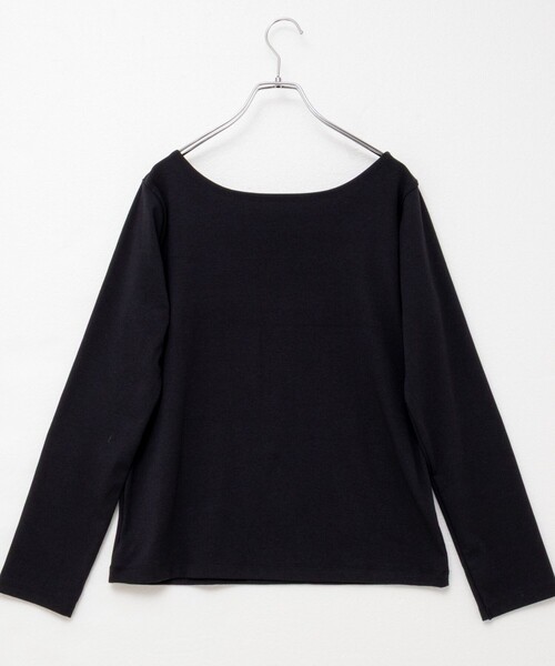 Rie Miller(リエミラー)の「2WAYロンT(Tシャツ/カットソー・レディース・ホワイト/ブラック・38)」の10枚目の写真