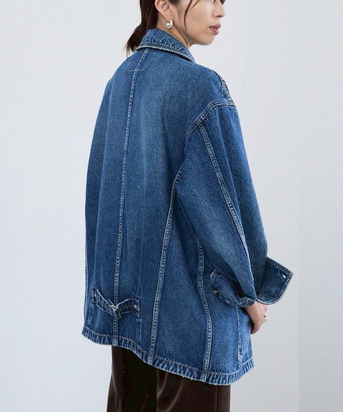 別注NEEDBY デニムジャケット NEEDBY heritage N0.19 Coveralls N1V9V09373YV（デニム