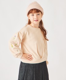 ever closet | 袖刺繍 トレーナー(Tシャツ/カットソー)