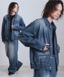 ジャケット・アウター Tk CAVIAN/キャビアン】リサイクルシャークスキンジップブルゾン