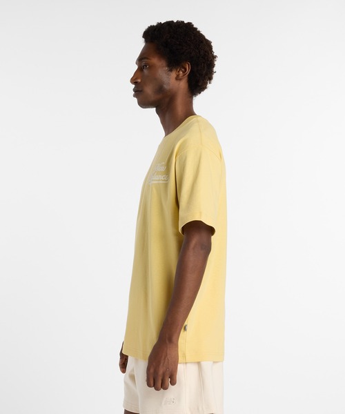NEW BALANCE(ニューバランス)の「Athletics レガシーショートスリーブTシャツ(Tシャツ/カットソー・メンズ・ライトベージュ/コバルトブルー/ベージュ・LARGE/MEDIUM/X-LARGE/XX-LARGE/SMALL)」の20枚目の写真