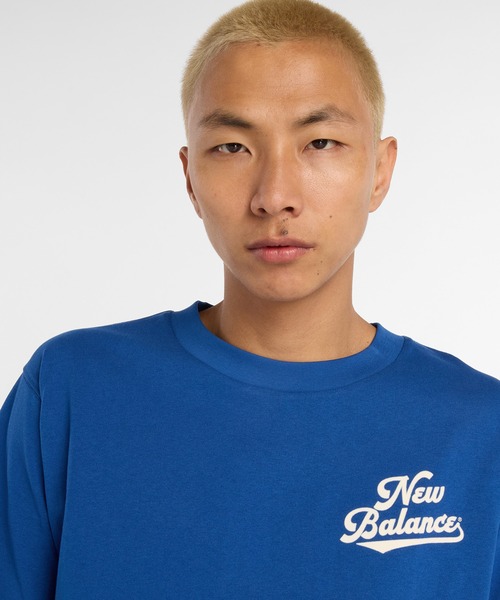 NEW BALANCE(ニューバランス)の「Athletics レガシーショートスリーブTシャツ(Tシャツ/カットソー・メンズ・ライトベージュ/コバルトブルー/ベージュ・LARGE/MEDIUM/X-LARGE/XX-LARGE/SMALL)」の10枚目の写真