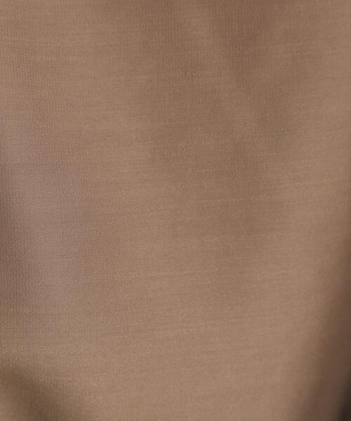 ITS'DEMO(イッツデモ)の「【手洗い可】シアー裾タックブラウス(シャツ/ブラウス・レディース・オフホワイト/ブラック/ダークブラウン/ブルー・00)」の13枚目の写真