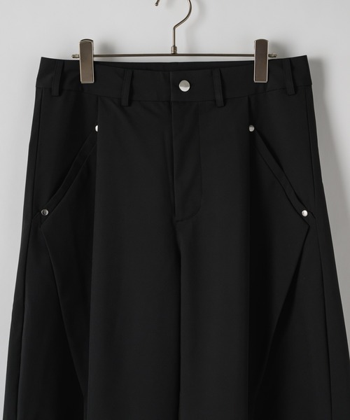 セール】Protect tuck wide pants / プロテクトタックワイドパンツ