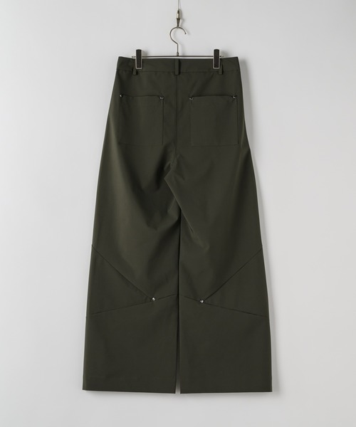CASPER JOHN（キャスパージョン）の「Protect tuck wide pants / プロテクトタックワイドパンツ（その他パンツ・メンズ・カーキ/ブラック・SMALL/X-SMALL/LARGE/MEDIUM）」の13枚目の写真