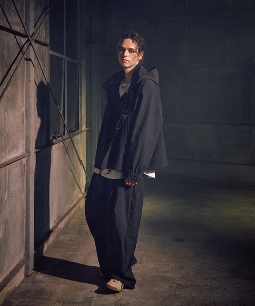 CASPER JOHN（キャスパージョン）の「Protect tuck wide pants / プロテクトタックワイドパンツ（その他パンツ・メンズ・カーキ/ブラック・SMALL/X-SMALL/LARGE/MEDIUM）」の16枚目の写真