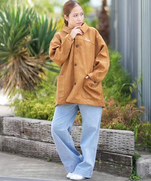 RVCA(ルーカ)の「RVCA/ルーカ DEVON SUEDE JACKET ジャケット BF044-753(その他アウター・レディース・ブラック・M)」の10枚目の写真